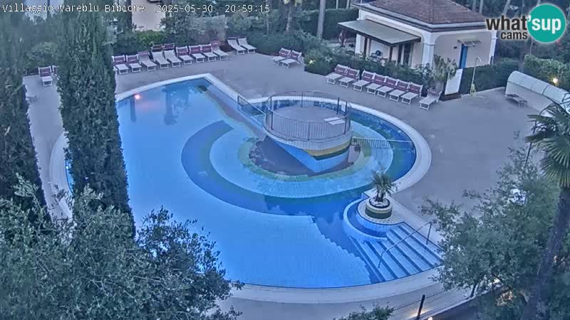 Villaggio Mare Blu Pool LIVE-Webcam Bibione Pineda – Italien