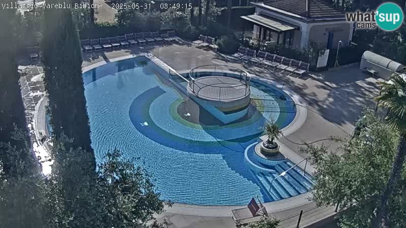 Villaggio Mare Blu Pool LIVE-Webcam Bibione Pineda – Italien
