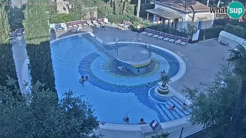 Villaggio Mare Blu Pool LIVE-Webcam Bibione Pineda – Italien