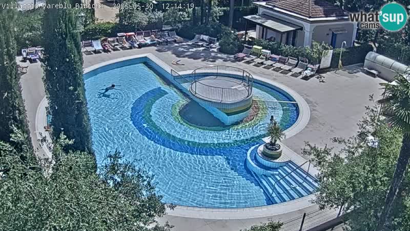 Villaggio Mare Blu Pool LIVE-Webcam Bibione Pineda – Italien