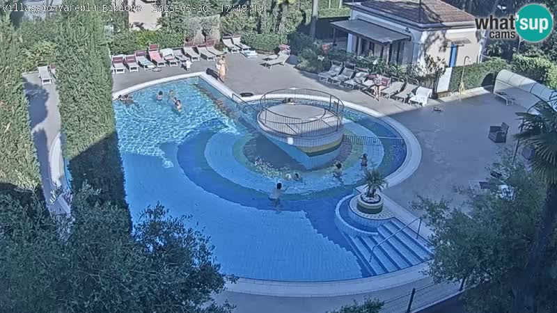 Villaggio Mare Blu Pool LIVE-Webcam Bibione Pineda – Italien
