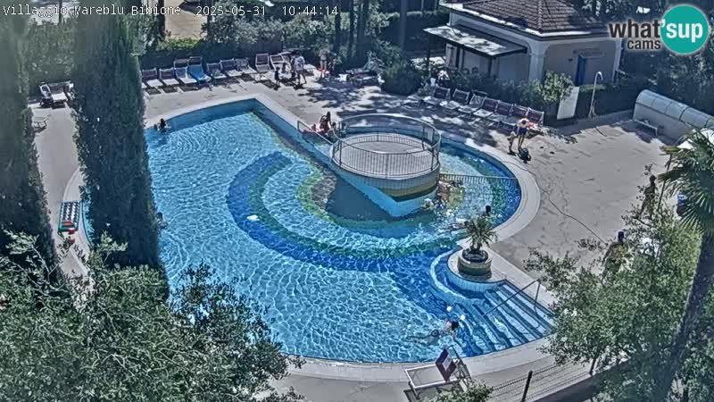 Villaggio Mare Blu Pool LIVE-Webcam Bibione Pineda – Italien