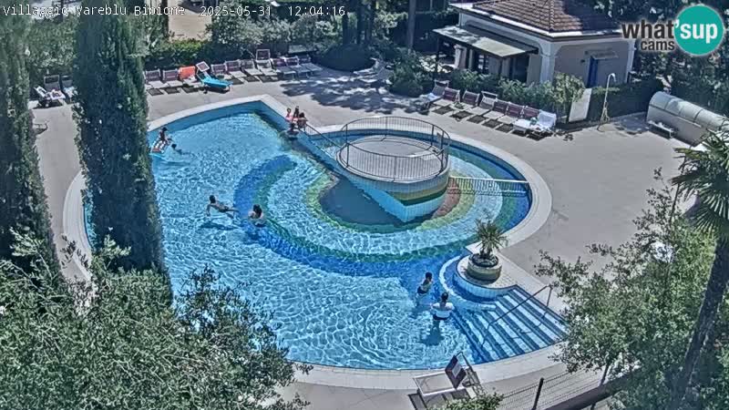 Villaggio Mare Blu Pool LIVE-Webcam Bibione Pineda – Italien