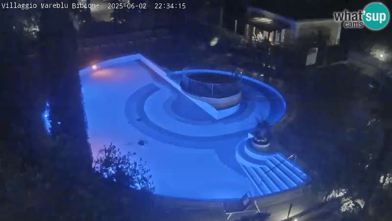 Villaggio Mare Blu piscine LIVE webcam Bibione Pineda – Italie