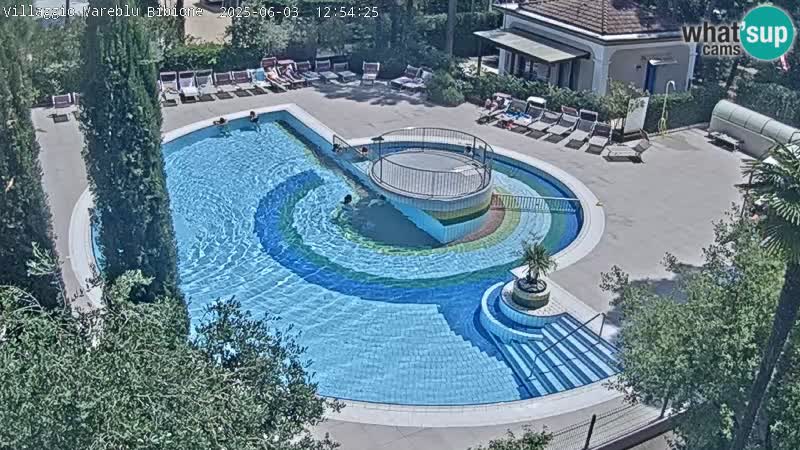 Villaggio Mare Blu Pool LIVE-Webcam Bibione Pineda – Italien