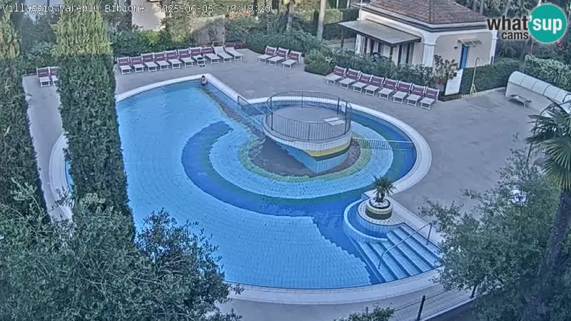 Villaggio Mare Blu Pool LIVE-Webcam Bibione Pineda – Italien