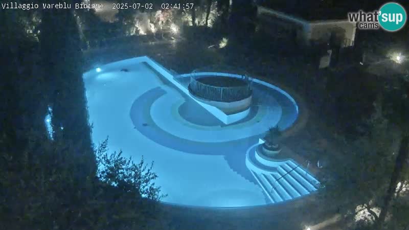 Piscina Villaggio Mare Blu webcam LIVE Bibione Pineda – Italia