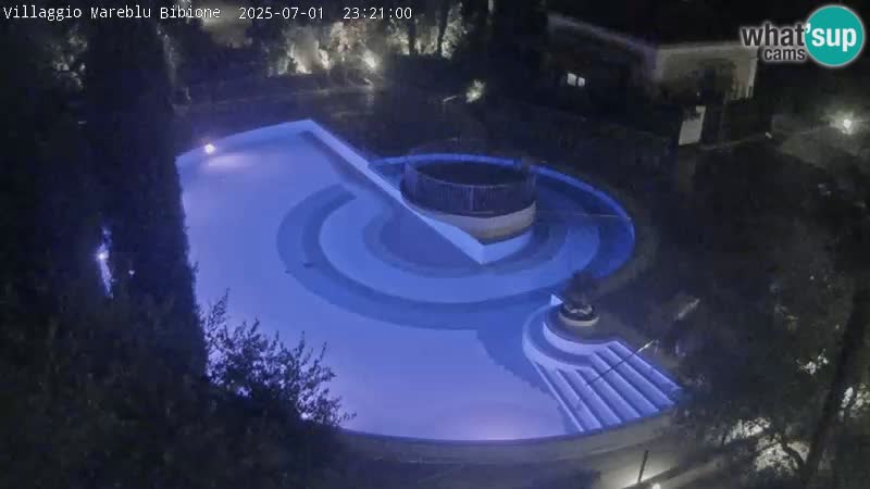 Villaggio Mare Blu pool LIVE webcam Bibione Pineda – Italy