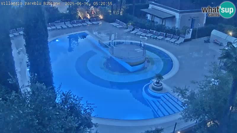 Villaggio Mare Blu Pool LIVE-Webcam Bibione Pineda – Italien