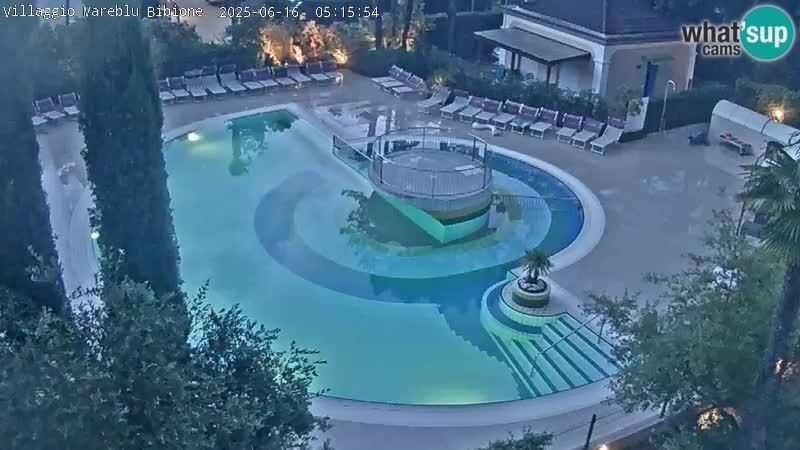 Villaggio Mare Blu Pool LIVE-Webcam Bibione Pineda – Italien