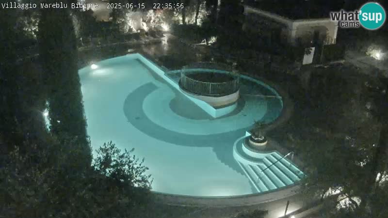 Villaggio Mare Blu pool LIVE webcam Bibione Pineda – Italy