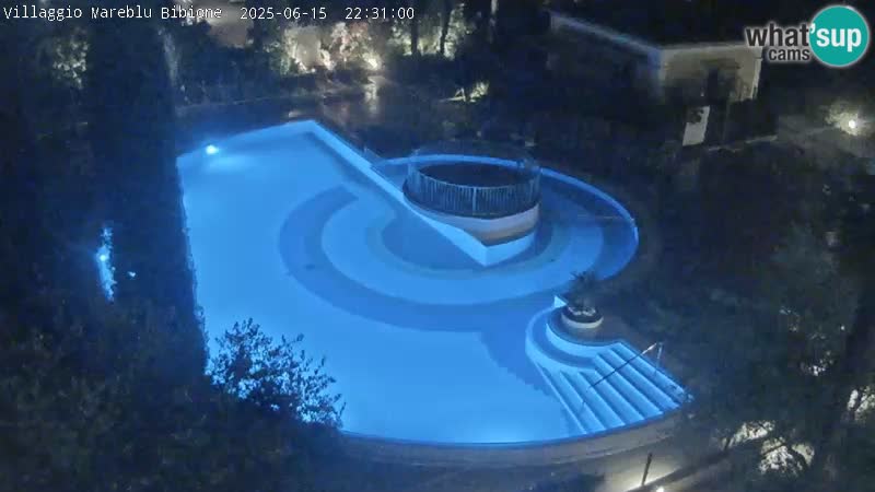 Piscina Villaggio Mare Blu EN VIVO webcam Bibione Pineda – Italia