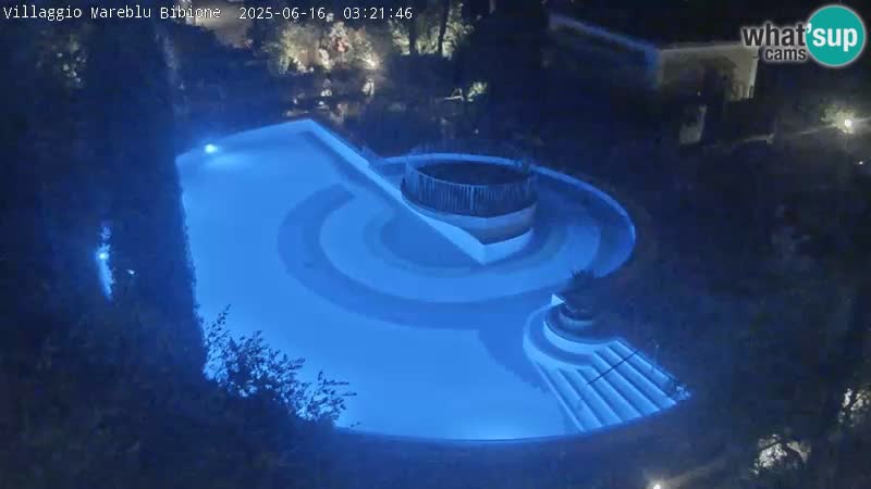 Villaggio Mare Blu pool LIVE webcam Bibione Pineda – Italy