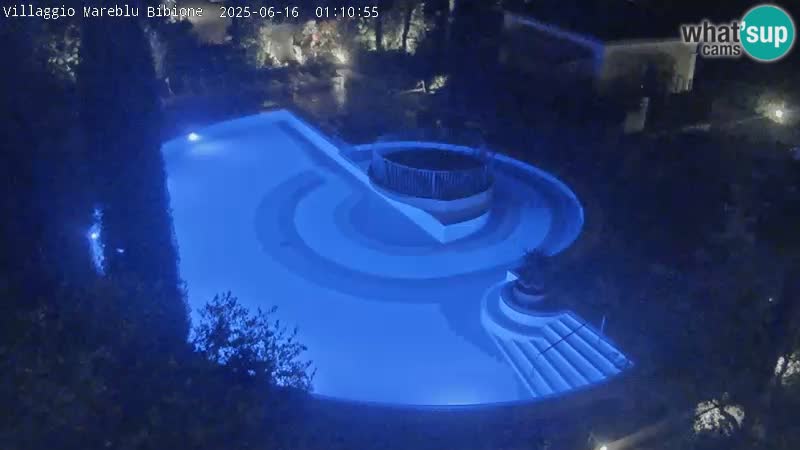 Villaggio Mare Blu piscine LIVE webcam Bibione Pineda – Italie