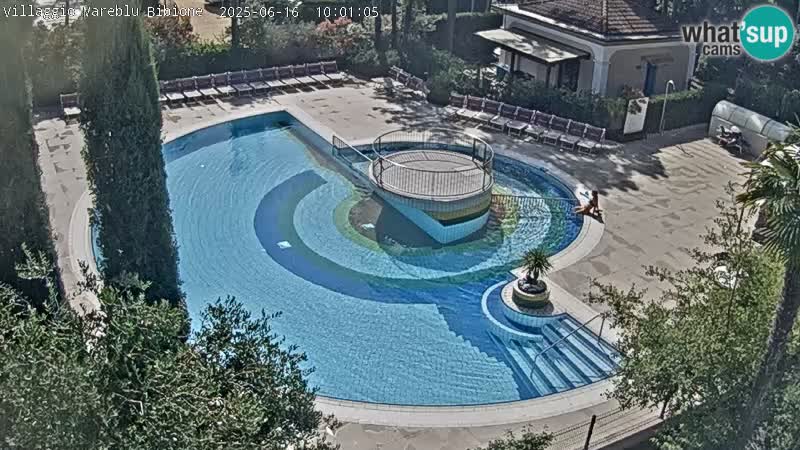 Villaggio Mare Blu Pool LIVE-Webcam Bibione Pineda – Italien