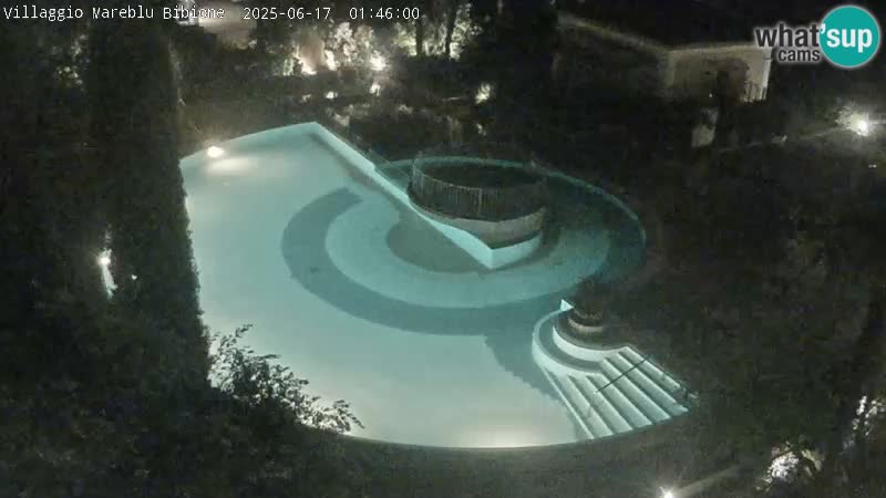 Villaggio Mare Blu bazen UŽIVO web kamera Bibione Pineda – Italija