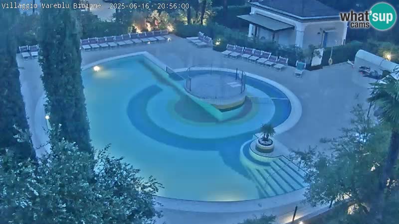 Villaggio Mare Blu piscine LIVE webcam Bibione Pineda – Italie