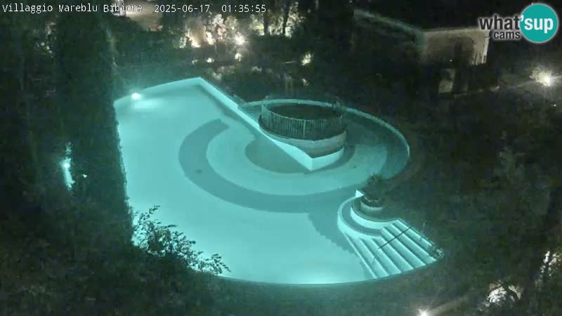 Villaggio Mare Blu piscine LIVE webcam Bibione Pineda – Italie