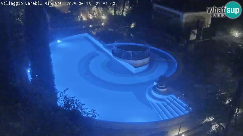 Piscina Villaggio Mare Blu EN VIVO webcam Bibione Pineda – Italia