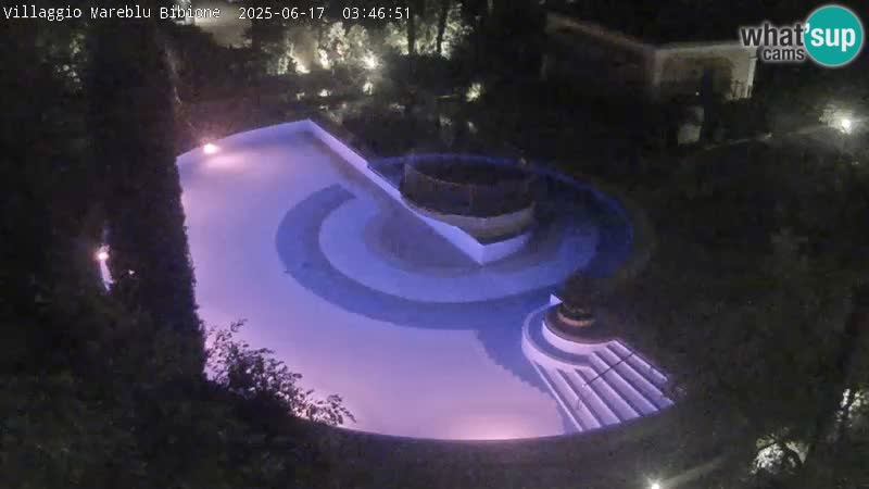 Villaggio Mare Blu bazen Spletna kamera V živo Bibione Pineda – Italija