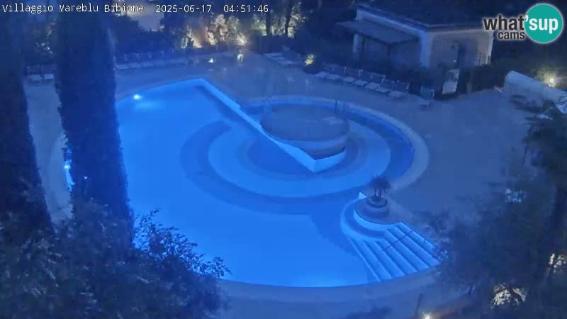 Piscina Villaggio Mare Blu webcam LIVE Bibione Pineda – Italia