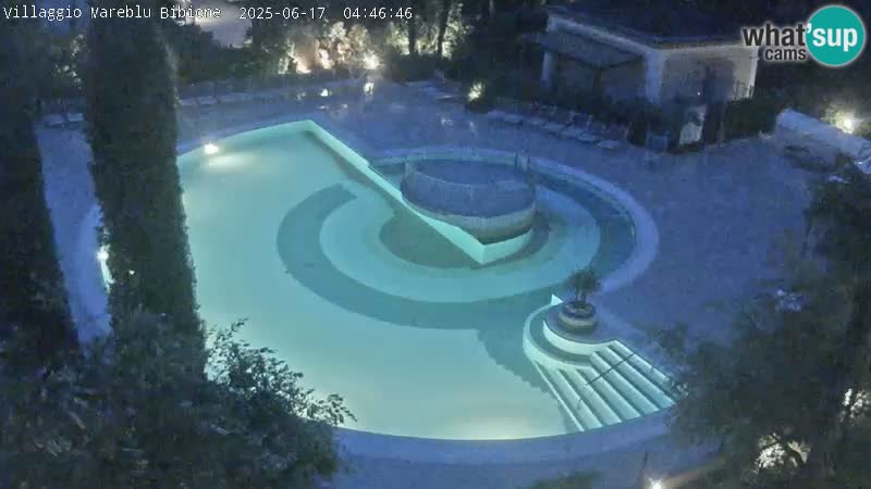 Villaggio Mare Blu piscine LIVE webcam Bibione Pineda – Italie
