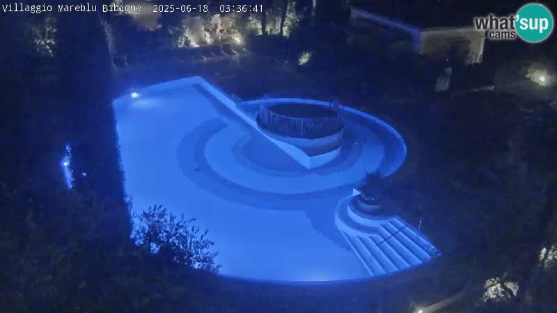 Villaggio Mare Blu pool LIVE webcam Bibione Pineda – Italy