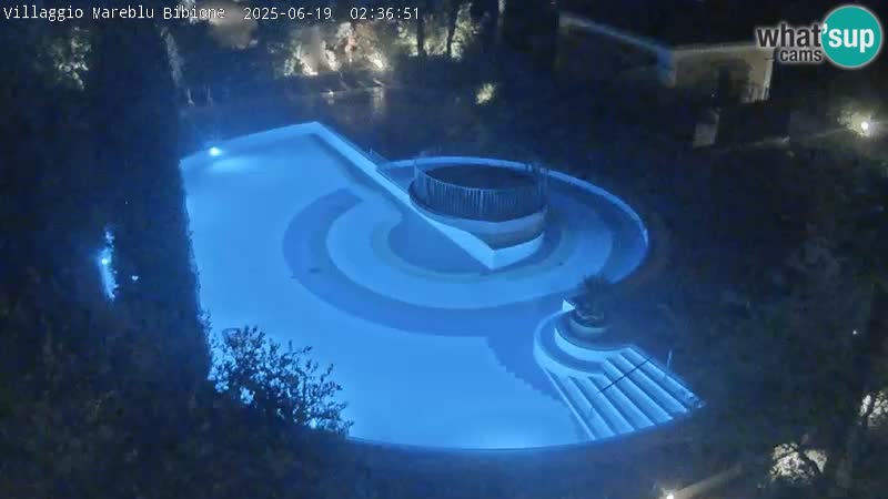 Piscina Villaggio Mare Blu webcam LIVE Bibione Pineda – Italia