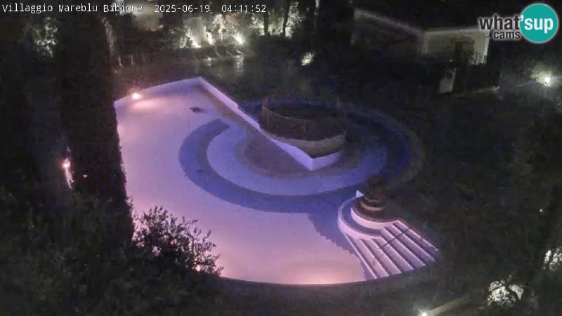 Villaggio Mare Blu bazen Spletna kamera V živo Bibione Pineda – Italija