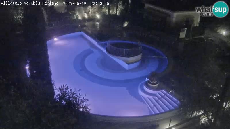 Villaggio Mare Blu piscine LIVE webcam Bibione Pineda – Italie
