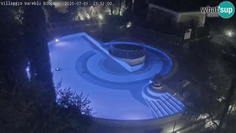 Piscina Villaggio Mare Blu EN VIVO webcam Bibione Pineda – Italia