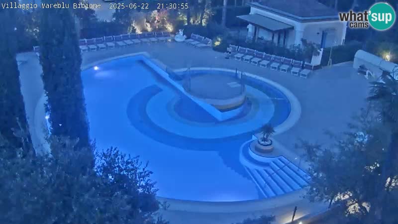 Villaggio Mare Blu pool LIVE webcam Bibione Pineda – Italy