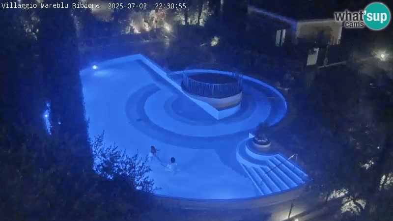 Villaggio Mare Blu piscine LIVE webcam Bibione Pineda – Italie