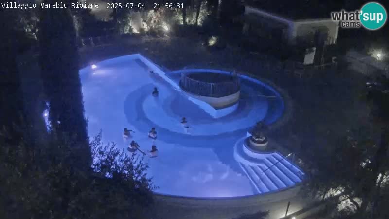 Villaggio Mare Blu pool LIVE webcam Bibione Pineda – Italy