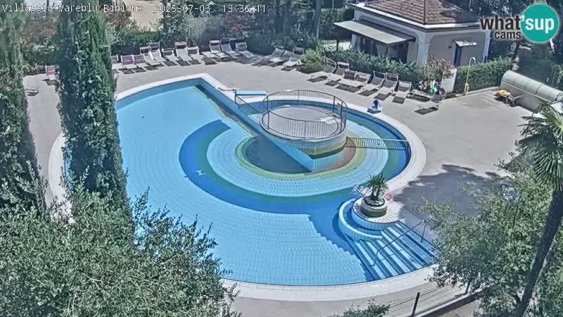 Villaggio Mare Blu Pool LIVE-Webcam Bibione Pineda – Italien