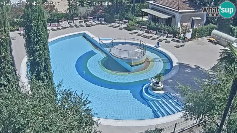 Villaggio Mare Blu Pool LIVE-Webcam Bibione Pineda – Italien