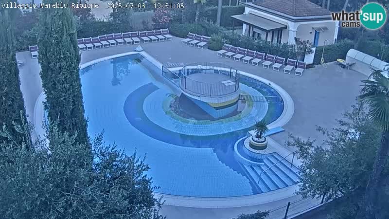 Villaggio Mare Blu Pool LIVE-Webcam Bibione Pineda – Italien