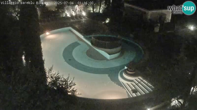 Villaggio Mare Blu pool LIVE webcam Bibione Pineda – Italy