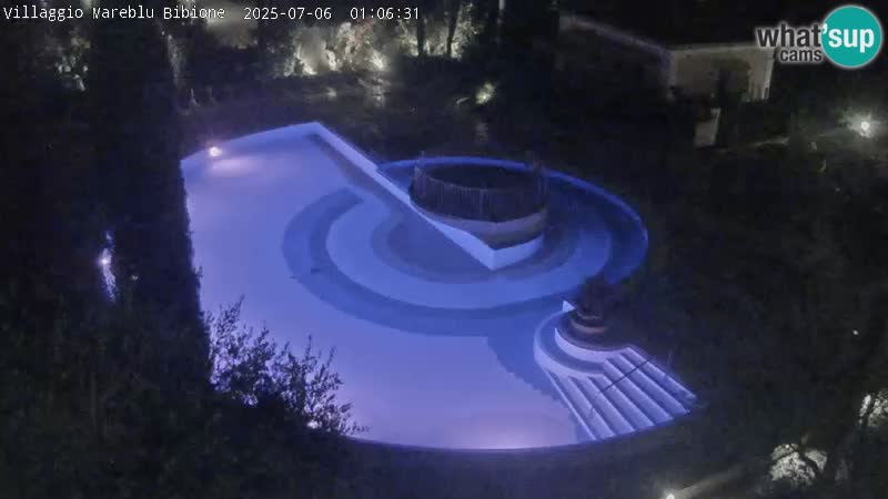 Villaggio Mare Blu pool LIVE webcam Bibione Pineda – Italy