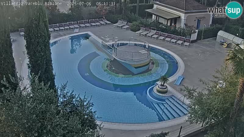 Villaggio Mare Blu pool LIVE webcam Bibione Pineda – Italy