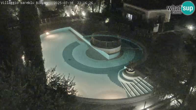 Villaggio Mare Blu pool LIVE webcam Bibione Pineda – Italy