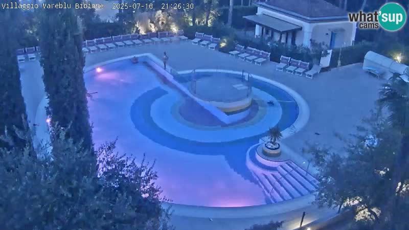Piscina Villaggio Mare Blu EN VIVO webcam Bibione Pineda – Italia