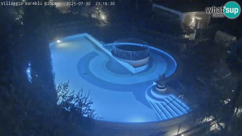 Piscina Villaggio Mare Blu EN VIVO webcam Bibione Pineda – Italia