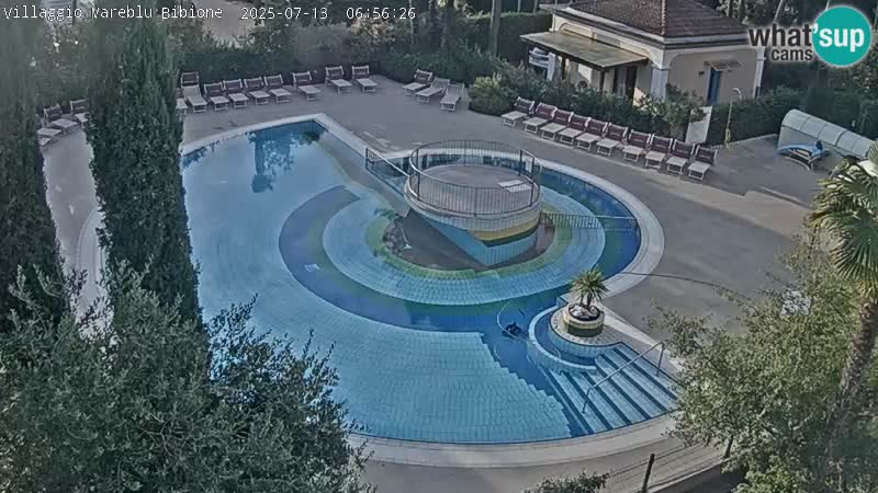 Piscina Villaggio Mare Blu webcam LIVE Bibione Pineda – Italia