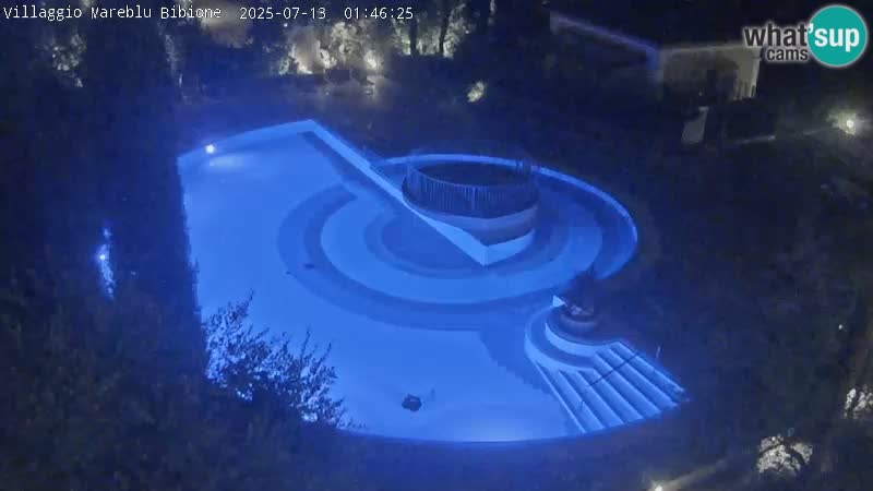 Villaggio Mare Blu pool LIVE webcam Bibione Pineda – Italy