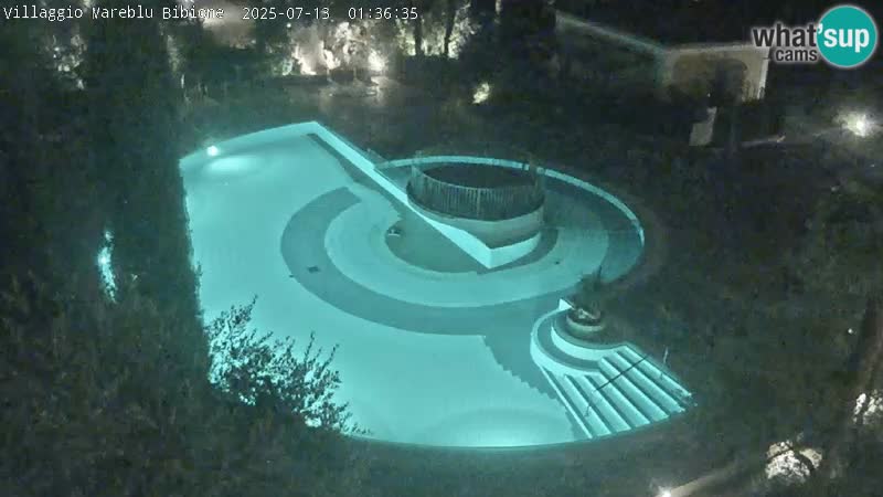 Villaggio Mare Blu bazen Spletna kamera V živo Bibione Pineda – Italija
