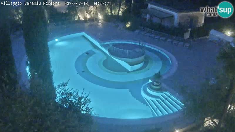 Piscina Villaggio Mare Blu webcam LIVE Bibione Pineda – Italia
