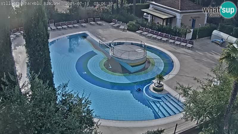 Villaggio Mare Blu Pool LIVE-Webcam Bibione Pineda – Italien