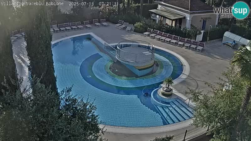 Piscina Villaggio Mare Blu EN VIVO webcam Bibione Pineda – Italia