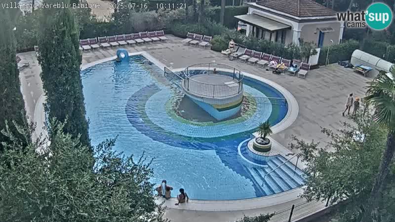 Villaggio Mare Blu Pool LIVE-Webcam Bibione Pineda – Italien